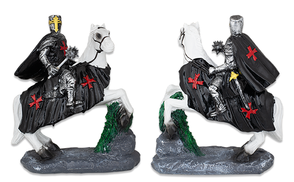Φιγούρα Tole10 White Horse. Black Templar. Morning Star 20cm 39581 | www.lightgear.gr