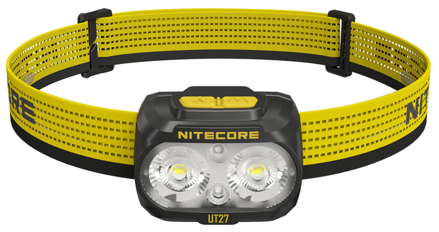 Φακός Led Nitecore Headlamp UT27 Pro MCT 800lumens + 2x Hbl1500lion Battery Black | www.lightgear.gr