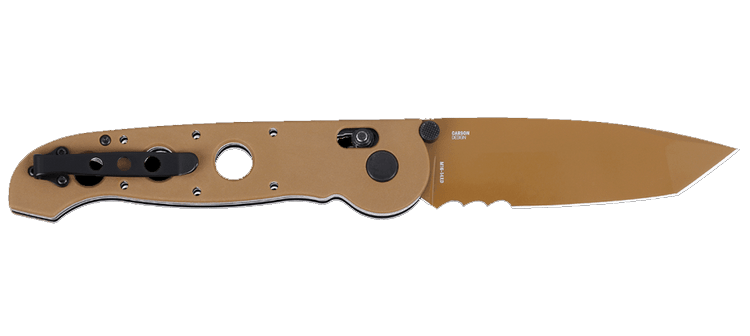 Σουγιάς CRKT M16®-14xd Crossbar Lock Desert Tan W/veff Serrations | www.lightgear.gr