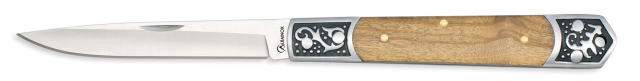 Σουγιάς Albainox Olive Wood 8.0cm 25170 | www.lightgear.gr