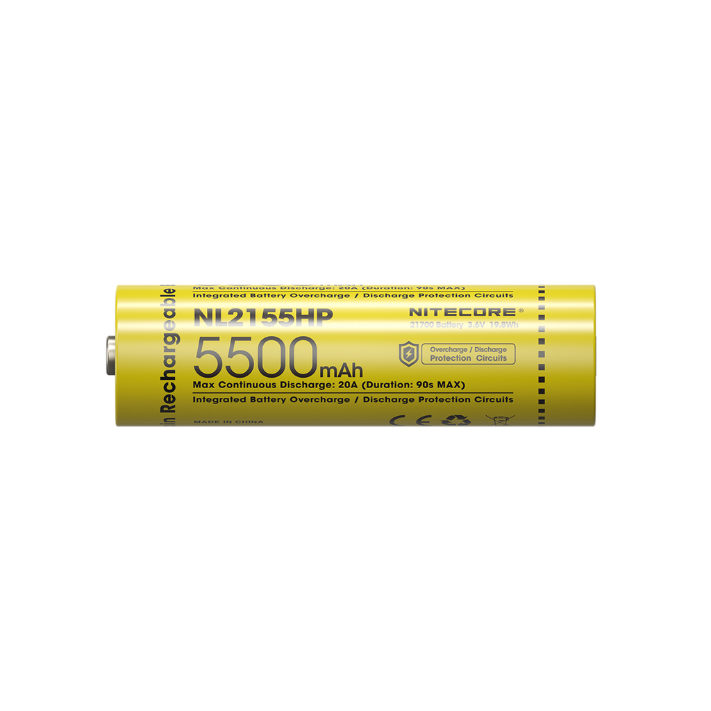 Μπαταρία Nitecore 21700 / 5500mAh  NL2155HP | www.lightgear.gr