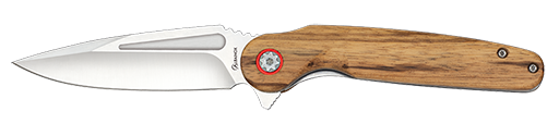 Σουγιάς Albainox Zebra Wood Pocket Knife 8,8cm 25045 | www.lightgear.gr