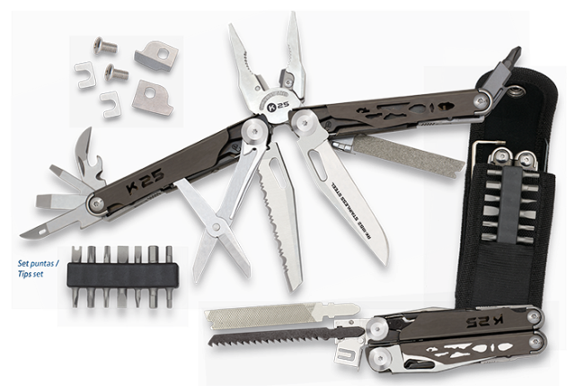 Πολυεργαλείο K25 Titanium Grip Pliers 14 Tips | www.lightgear.gr