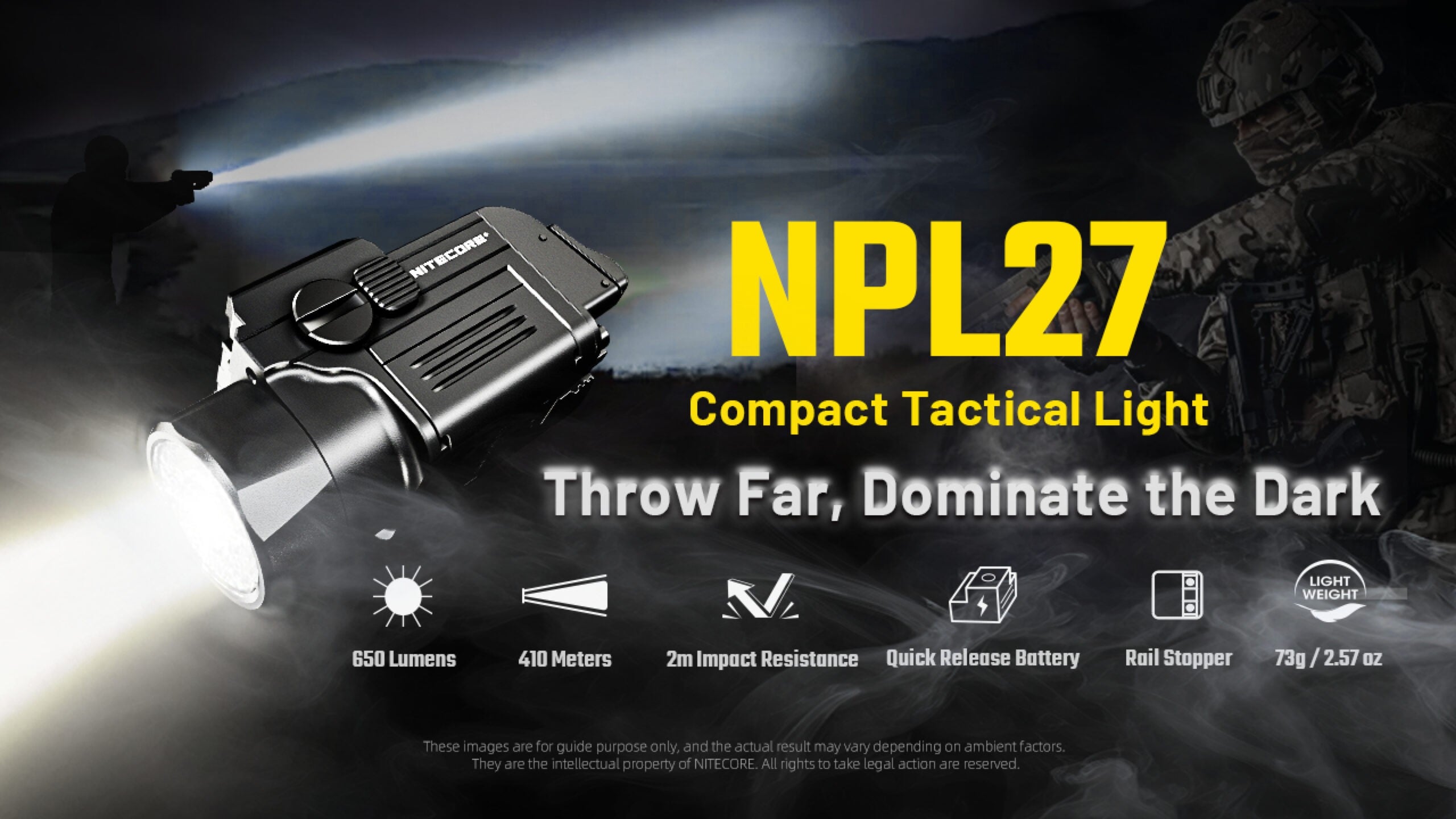 Φακός Led Nitecore NPL27 | www.lightgear.gr