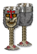 Ποτήρι Tole10 Skull Goblet Templar Cross 39419 | www.lightgear.gr