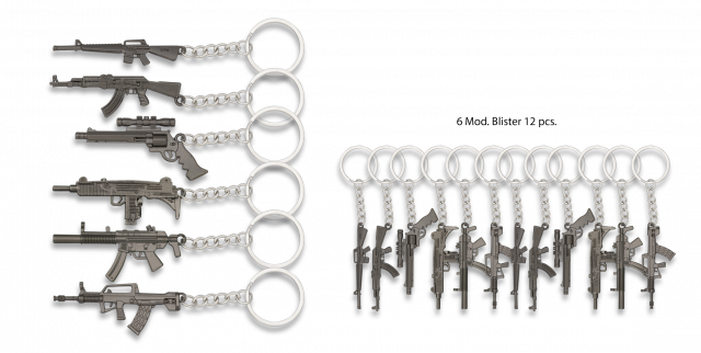 Μπρελόκ Albainox Guns Key-Ring 09864 | www.lightgear.gr