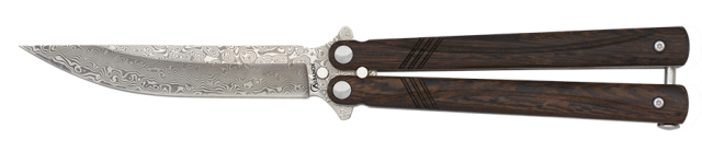 Σουγιάς Albainox Fine Wood Damask 02255 | www.lightgear.gr