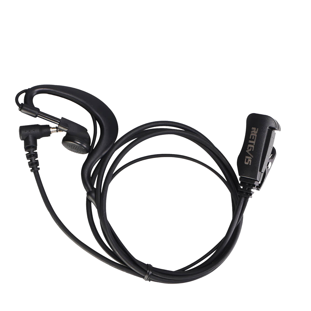 Μικρόφωνο Ακουστικό Retevis G-hook For B63S Black | www.lightgear.gr