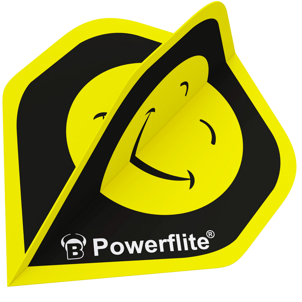 Φτερά Bull's Powerflite Smiley | A-standard 3τεμ | www.lightgear.gr