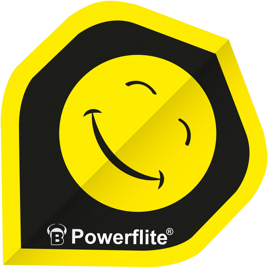 Φτερά Bull's Powerflite Smiley | A-standard 3τεμ | www.lightgear.gr