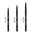 Μύτες Dart Bull's GP1 Dart Point Black 38mm 3τεμ | www.lightgear.gr