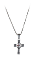 Κρεμαστό Albainox Necklace Templar Cross 16240 | www.lightgear.gr
