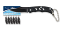 Σουγιάς Μπρελόκ Albainox Black Steel Pocket Knife 25024 | www.lightgear.gr