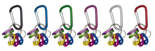 Μπρελόκ Albainox Carabiner Keychain Set 16249 | www.lightgear.gr