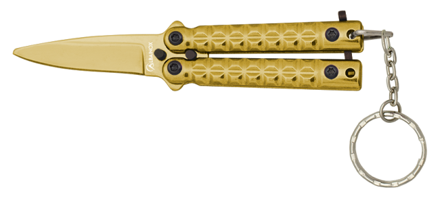 Σουγιάς Μπρελόκ Albainox BT Gold 02243 | www.lightgear.gr
