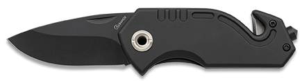 Σουγιάς Albainox Black Penknife. Drilled Screw 5,70cm Black 18852 | www.lightgear.gr