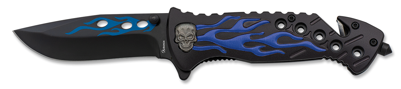 Σουγιάς Albainox Blue Aluminium Penknife 8.5cm 18913 | www.lightgear.gr