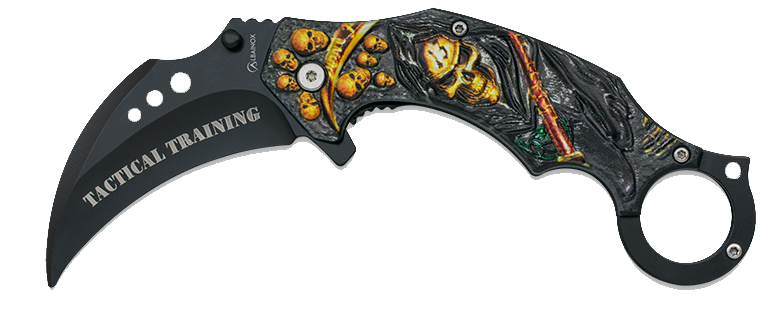 Σουγιάς Albainox Training Carambit 3d Design 18881-A | www.lightgear.gr
