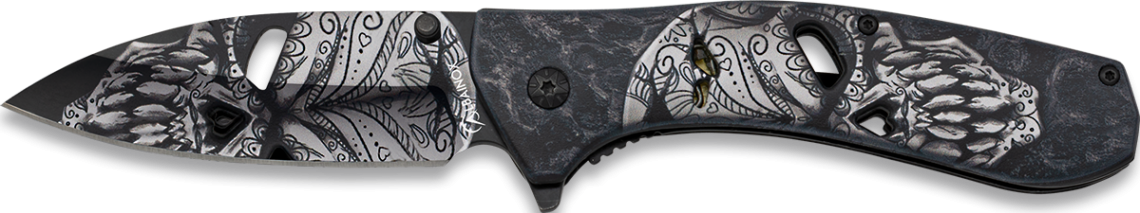 Σουγιάς Albainox Skull 9cm 18477 | www.lightgear.gr
