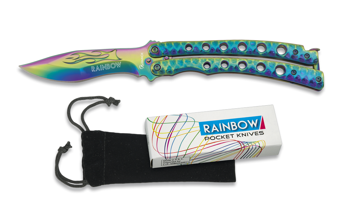 Σουγιάς Albainox BT Rainbow 10 cm 02127 | www.lightgear.gr