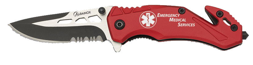 Σουγιάς Albainox Red 19904 Emergency Medical Services | www.lightgear.gr