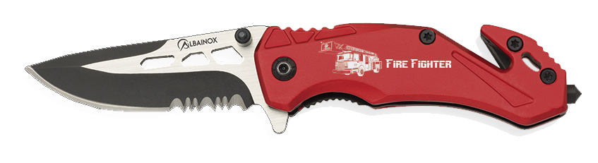 Σουγιάς Albainox Red 19904 Fire Fighter | www.lightgear.gr