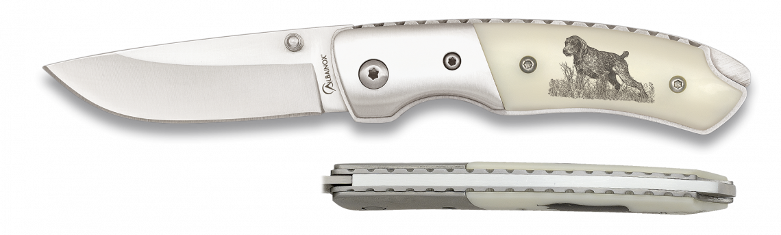 Σουγιάς Albainox Deluxe Penknife Hound 6,5cm 19782 | www.lightgear.gr
