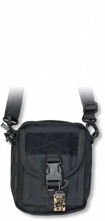 Τσαντάκι Ώμου Barbaric Tactical Molle Black 34895-νε | www.lightgear.gr