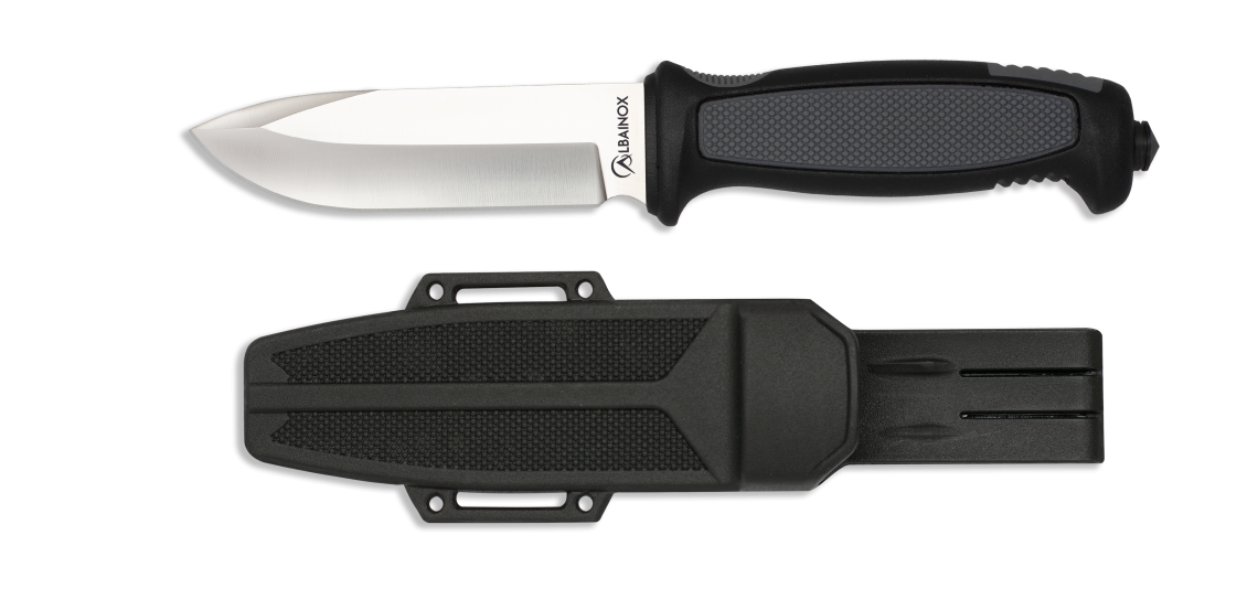 Μαχαίρι Albainox Grey-black Knife 32667 | www.lightgear.gr