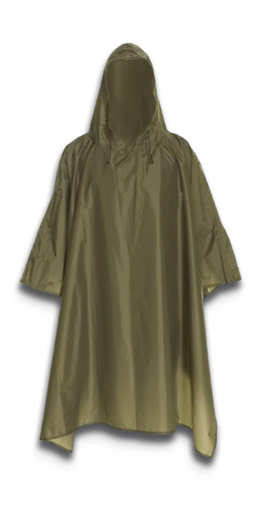Αδιάβροχο Poncho Barbaric Πράσινο | www.lightgear.gr