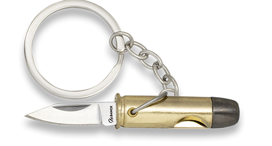 Σουγιάς Albainox Κey-ring Penknife. Bullet Shaped 18641 | www.lightgear.gr