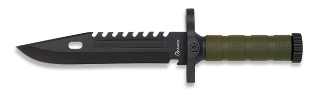 Μαχαίρι Albainox Knife. Flint/sharpener/whistle 32570 | www.lightgear.gr
