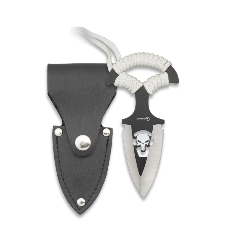 Μαχαίρι Albainox Skull Knife. ABS Sheath. Bl 6.5 32452 | www.lightgear.gr