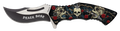 Σουγιάς Albainox 3d Skulls+roses Pocket Knife | www.lightgear.gr