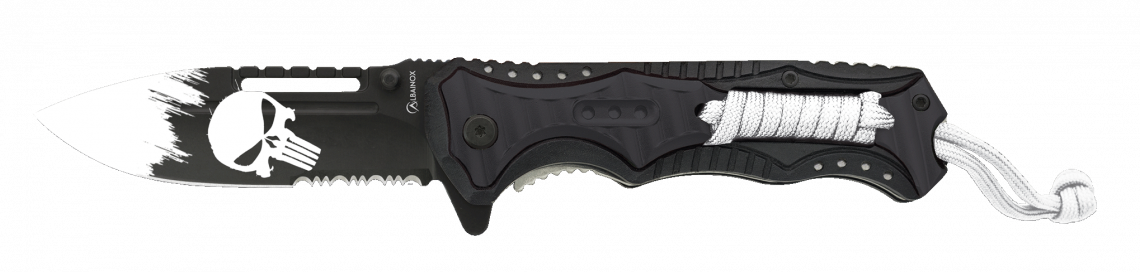 Σουγιάς Albainox Skulls Pocket Knife. Blade 9.5 cm 18803 | www.lightgear.gr