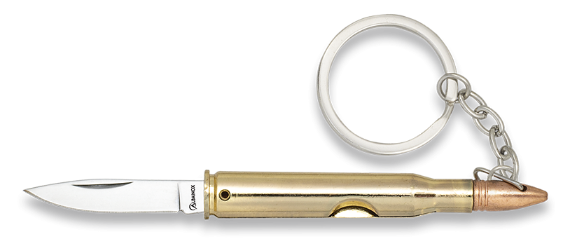 Σουγιάς Albainox Κey-ring Penknife. Bullet Shaped 18640 | www.lightgear.gr