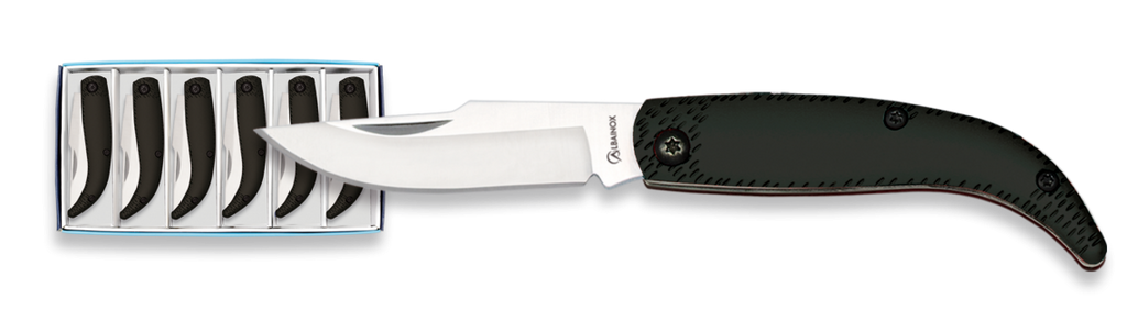 Σουγιάς Albainox 18217 Aluminium Black+gr316 (τιμή Τεμαχίου) | www.lightgear.gr