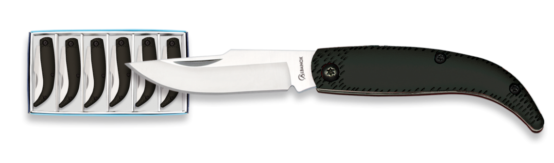 Σουγιάς Albainox 18217 Aluminium Black+gr316 (τιμή Τεμαχίου) | www.lightgear.gr