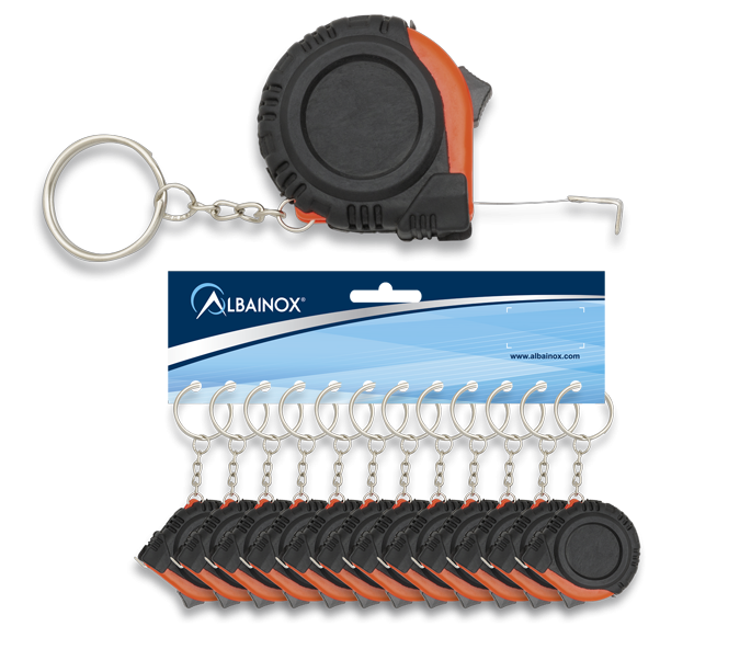 Μπρελόκ Albainox Μετροταινία 1m | www.lightgear.gr