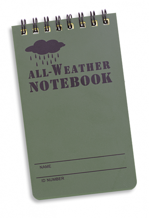 Waterproof Notebook Albainox 12,1x7,6 cm | www.lightgear.gr