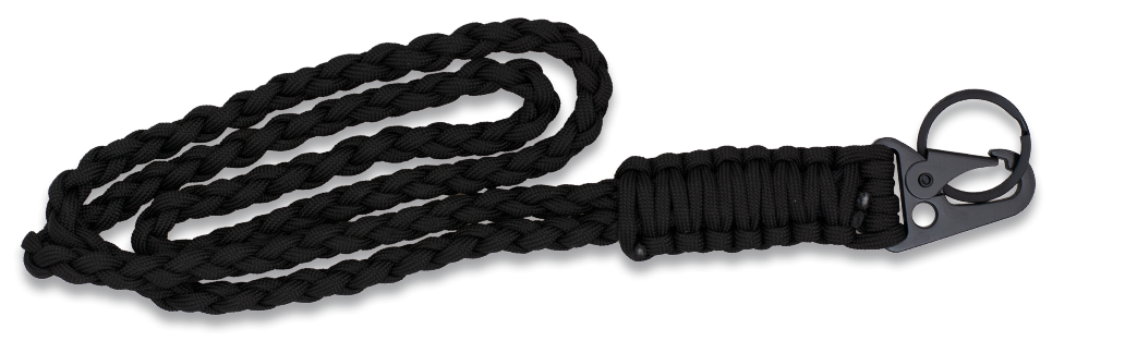 Μπρελόκ Paracord Albainox Barbaric 56cm -black | www.lightgear.gr