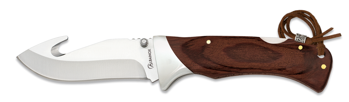 Σουγιάς Albainox Skinner Pocket Knife. Brown Stamina 18717 | www.lightgear.gr