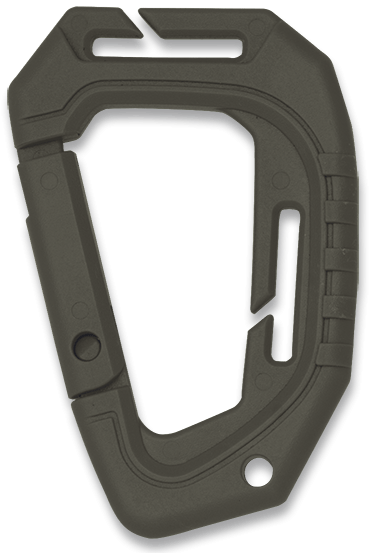 Κρίκος Carabiner Albainox Συνθετικός Green | www.lightgear.gr