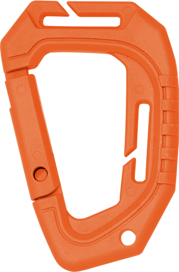 Κρίκος Carabiner Albainox Συνθετικός Orange | www.lightgear.gr