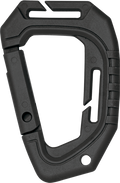 Κρίκος Carabiner Albainox Συνθετικός Black 23gr | www.lightgear.gr