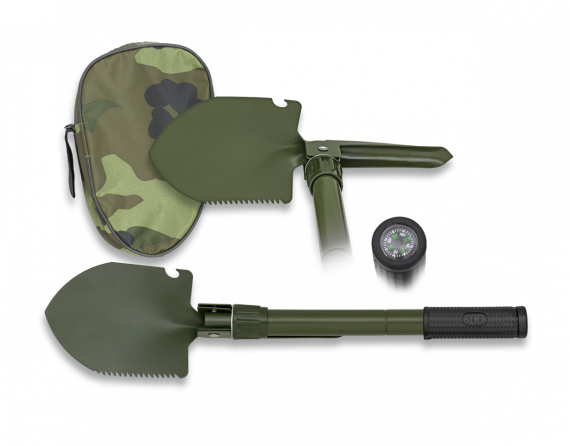 Φτυάρι Πτυσσόμενο Albainox Folding Shovel 42 cm 33907 | www.lightgear.gr