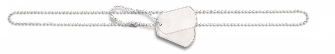 Μεταλλική Ταυτοτητα Double Military Dog Tag 33026-33027 | www.lightgear.gr
