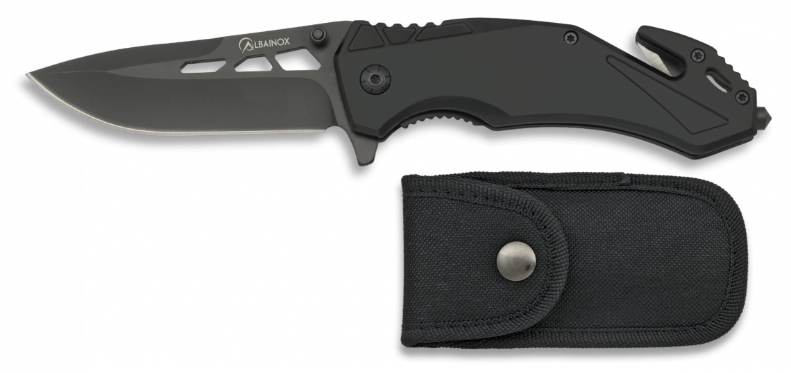 Σουγιάς Albainox Security Black Tactical 8.5cm 19907 | www.lightgear.gr