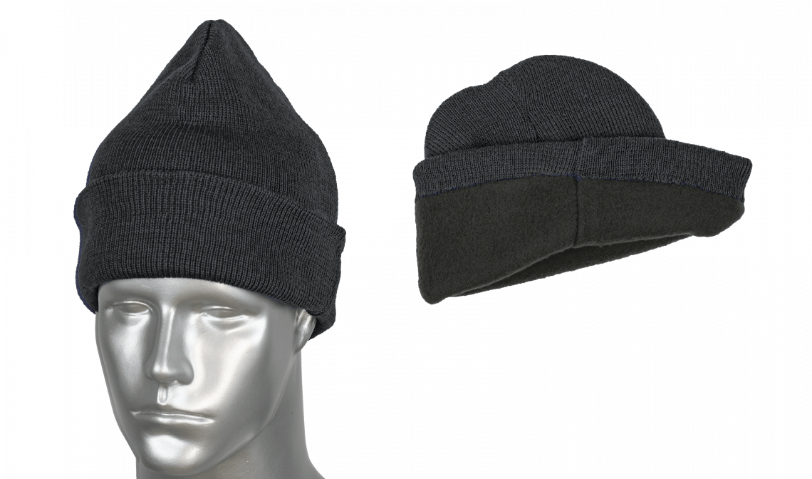 Σκούφος Χειμερινός Wool Acrylic Black | www.lightgear.gr