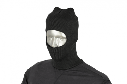 Balaclava Χειμερινή Wool Black | www.lightgear.gr